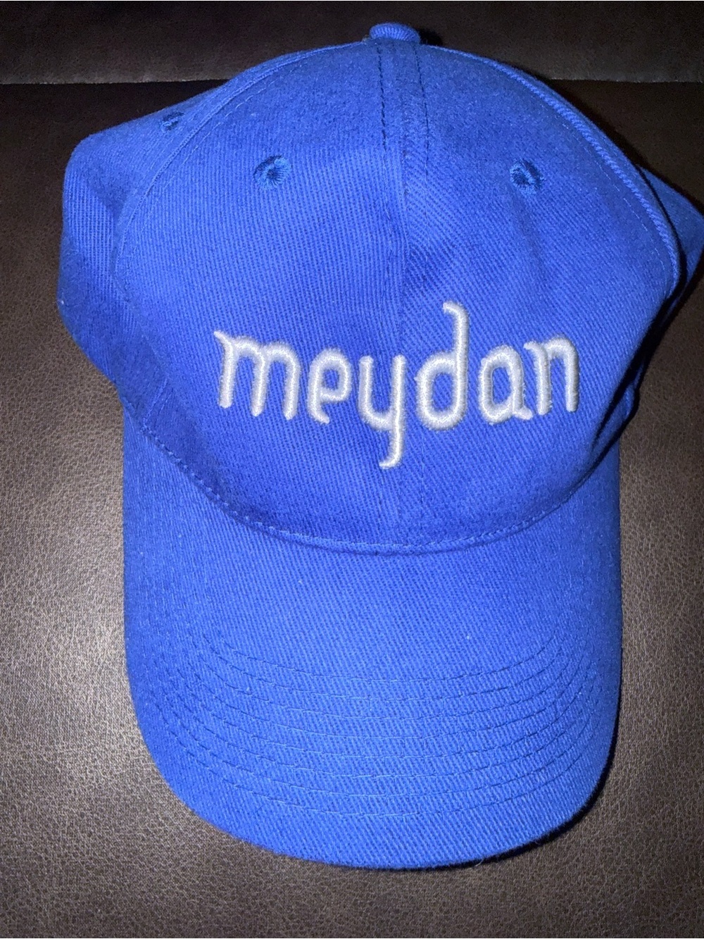 Meydan Royal Blue Cotton Baseball Cap